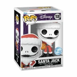 Standard Pop!>The Nightmare Before Christmas - Santa Jack with Jack-O-Lantern Pop! Vinyl Figure
