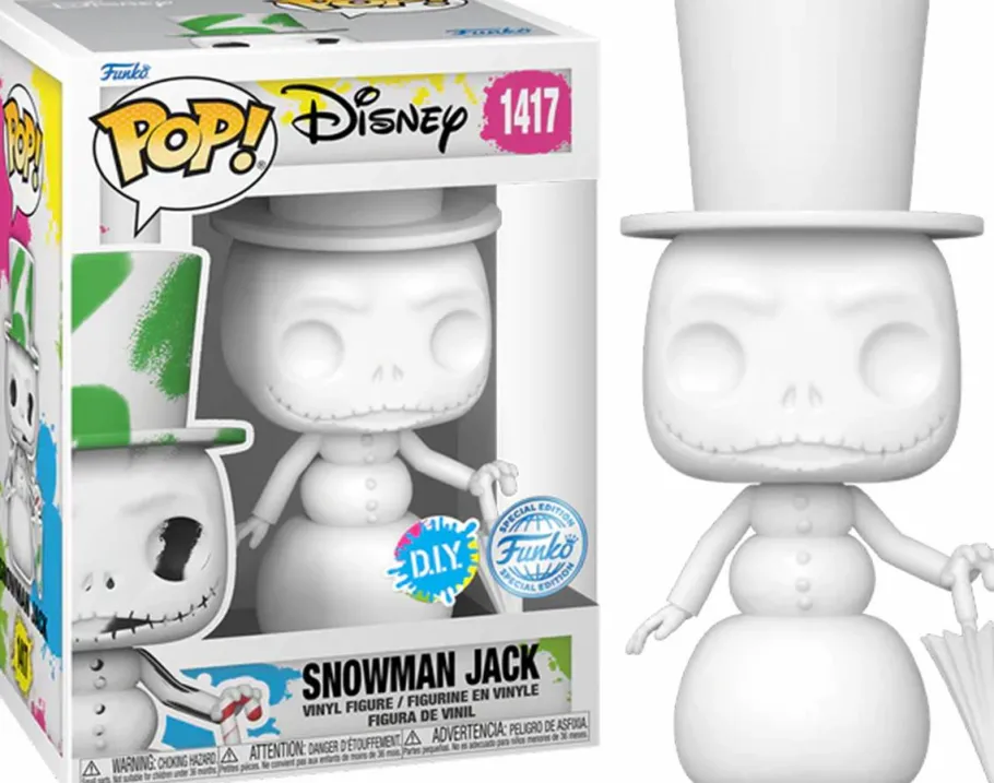 Diy (Do-It-Yourself)>The Nightmare Before Christmas - Snowman Jack DIY Pop! Vinyl Figure