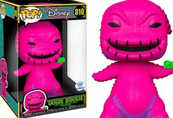 Super-Sized Pop!>The Nightmare Before Christmas - Oogie Boogie Blacklight Jumbo Pop! Vinyl Figure (Funko / Popcultcha Exclusive)