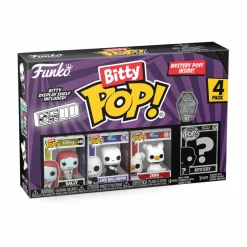 Blind Box>The Nightmare Before Christmas - Sally, Jack Skellington, Zero & Mystery Bitty Pop! Vinyl Figure 4-Pack