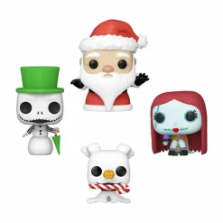 Standard Pop!>The Nightmare Before Christmas - Christmas Tree Holiday Box Pocket Pop! Vinyl 4-Pack