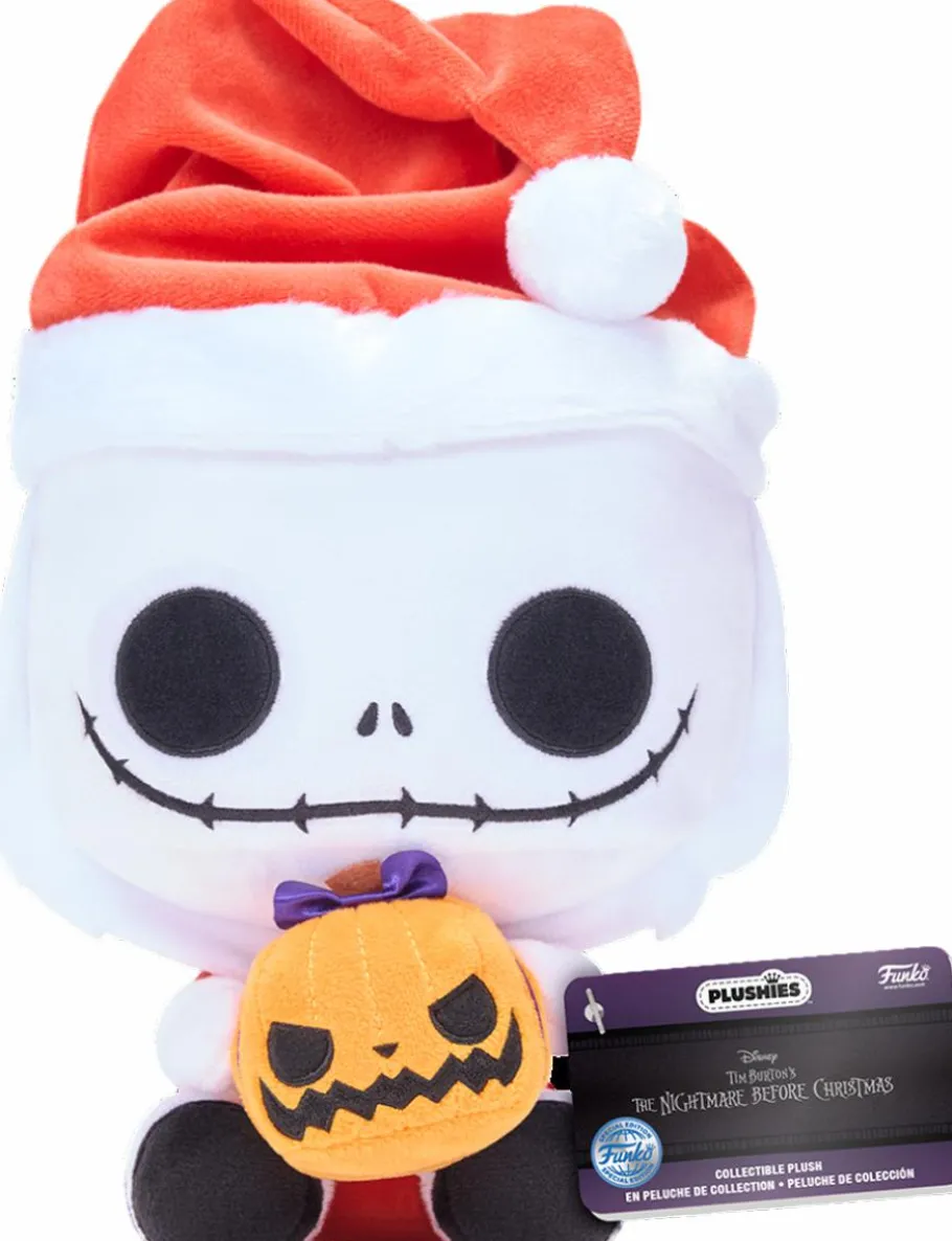 Designer Plush>The Nightmare Before Christmas - Santa Jack with Jack-O-Lantern 7" Pop! Plush