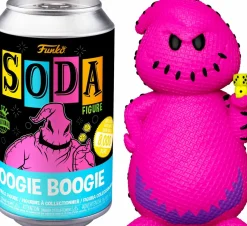 Designer Vinyl>The Nightmare Before Christmas - Oogie Boogie Blacklight Vinyl SODA Figure in Collector Can (International Edition)
