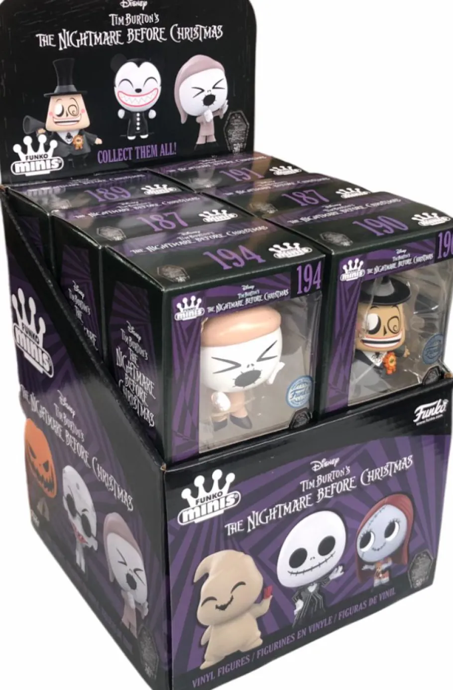 Blind Box>The Nightmare Before Christmas - Funko Minis 3" Vinyl Figure (Mystery Single Unit)