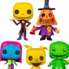 Pop! Bundles>The Nightmare Before Christmas - Blacklight Town Pop! Vinyl Bundle (Set of 5)