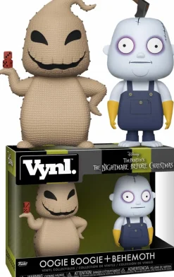 Designer Vinyl>The Nightmare Before Christmas - Oogie Boogie and Behemoth Vynl. Vinyl Figure 2-Pack