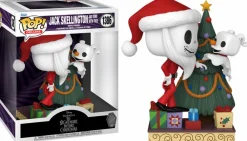 Pop! Deluxe>The Nightmare Before Christmas 30th Anniversary - Jack & Zero with Tree Deluxe Pop! Vinyl Figure