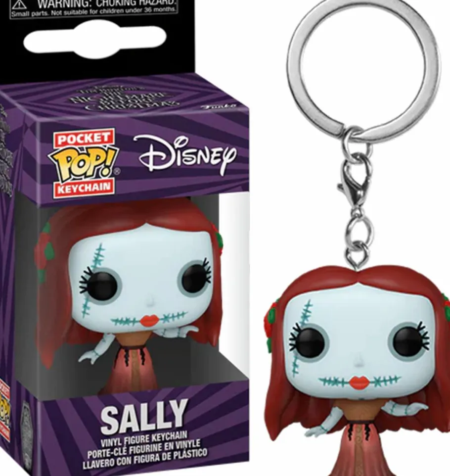 Pop! Keychains>The Nightmare Before Christmas 30th Anniversary - Formal Sally Pocket Pop! Keychain