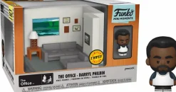 Designer Vinyl>The Office - Darryl Philbin with Dunder Mifflin Office Diorama Mini Moments Vinyl Figure