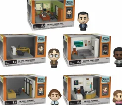 Designer Vinyl>The Office - Dunder Mifflin Office Diorama Mini Moments Vinyl Bundle (Set of 5)