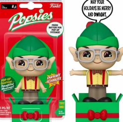 Designer Vinyl>The Office - Dwight Schrute as Elf Popsies Vinyl Figure