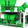 Pop! Deluxe>Oregon Trail, The The Oregon Trail - Oxen & Wagon (Green & Black) Pop! Rides Vinyl Figure (Popcultcha Exclusive)