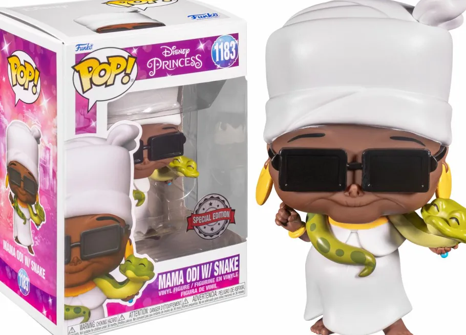 Standard Pop!>The Princess and the Frog (2009) - Mama Odie with Snake Pop! Vinyl Figure