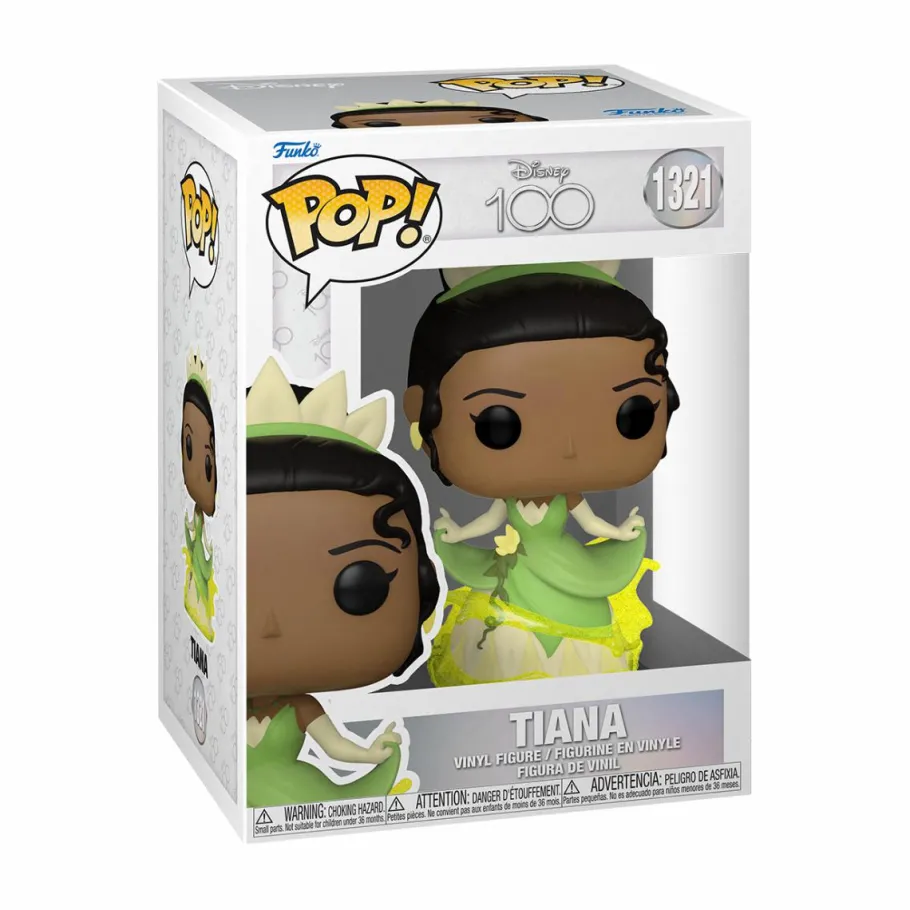Standard Pop!>Disney The Princess and the Frog (2009) - Tiana 100th Pop! Vinyl Figure