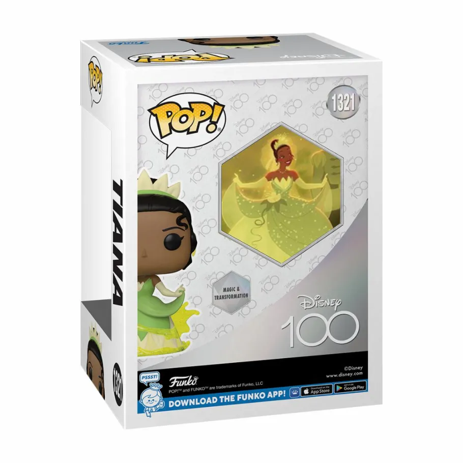 Standard Pop!>Disney The Princess and the Frog (2009) - Tiana 100th Pop! Vinyl Figure