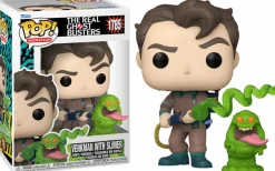 Standard Pop!>Ghostbusters The Real (1986) - Venkman with Slimer Pop! Vinyl Figure