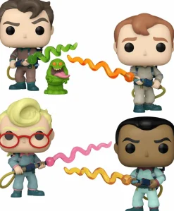 Pop! Bundles>Ghostbusters The Real (1986) - You’ve Been Slimed Pop! Vinyl Bundle (Set of 4)