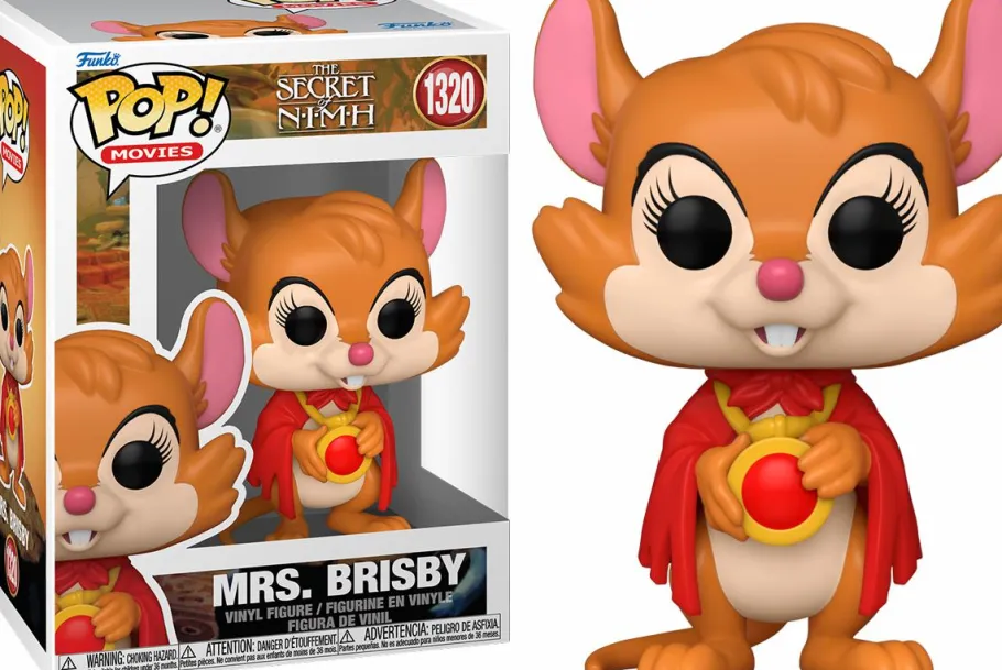 Pop! Bundles>Secret of NIMH, The The Secret of NIMH - Courage of the Heart Pop! Vinyl Bundle (Set of 3)
