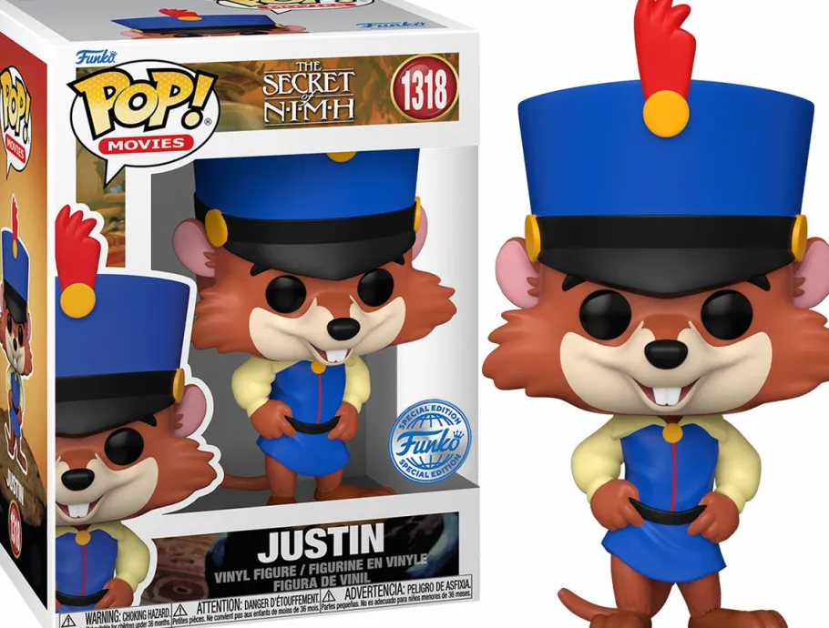 Collector & Mystery Boxes>Secret of NIMH, The The Secret of NIMH - Justin Mystery Box (Includes Justin & 3 Exclusive Pop! Vinyl Figures)