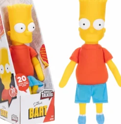 Designer Plush>The Simpsons - Bart Simpson Shelf Talkers 12" Talking Doll