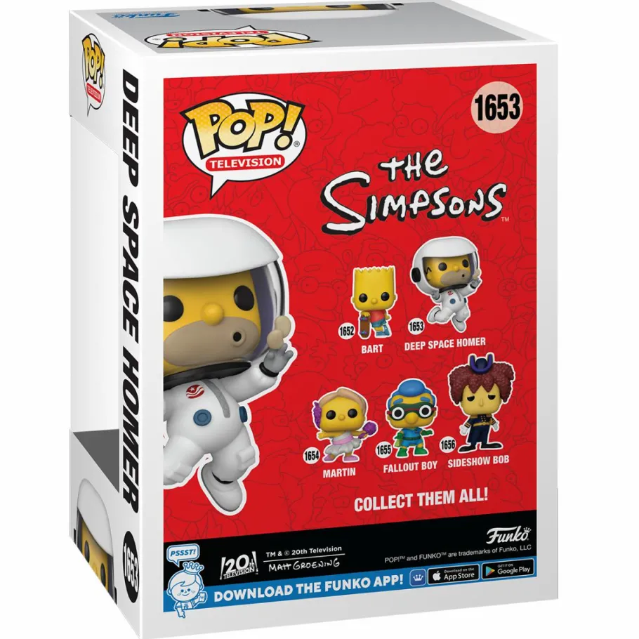 Standard Pop!>The Simpsons - Deep Space Homer Pop! Vinyl Figure