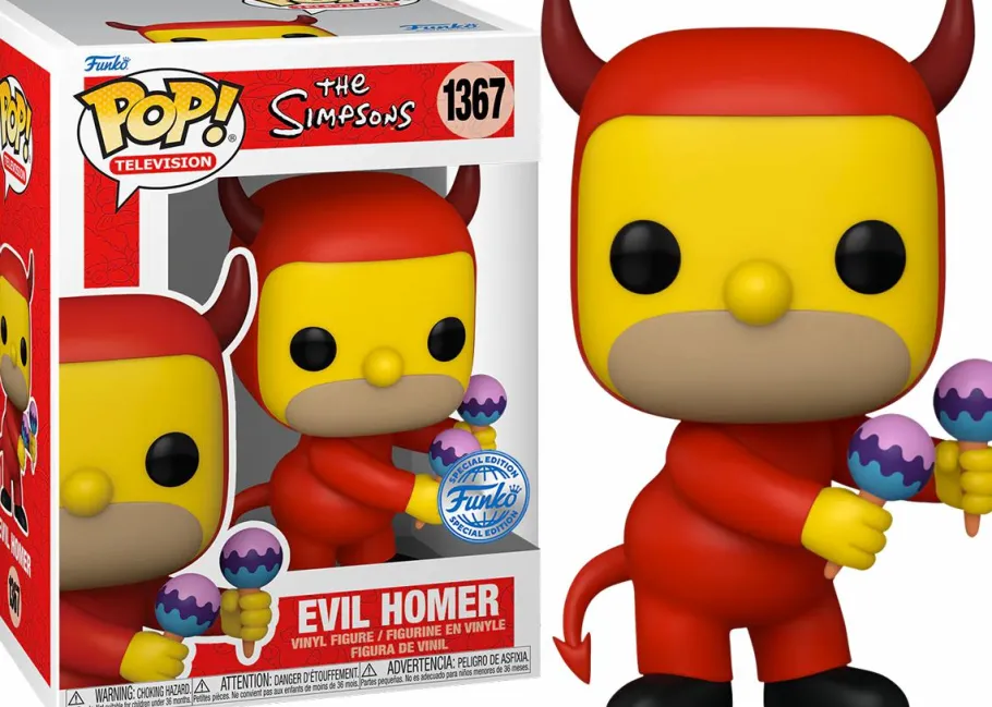 Standard Pop!>The Simpsons - Evil Homer Pop! Vinyl Figure (Popcultcha Exclusive)