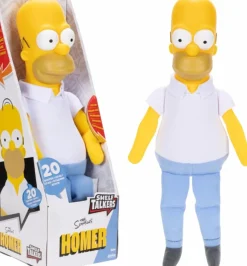 Designer Plush>The Simpsons - Homer Simpson Shelf Talkers 12" Talking Doll
