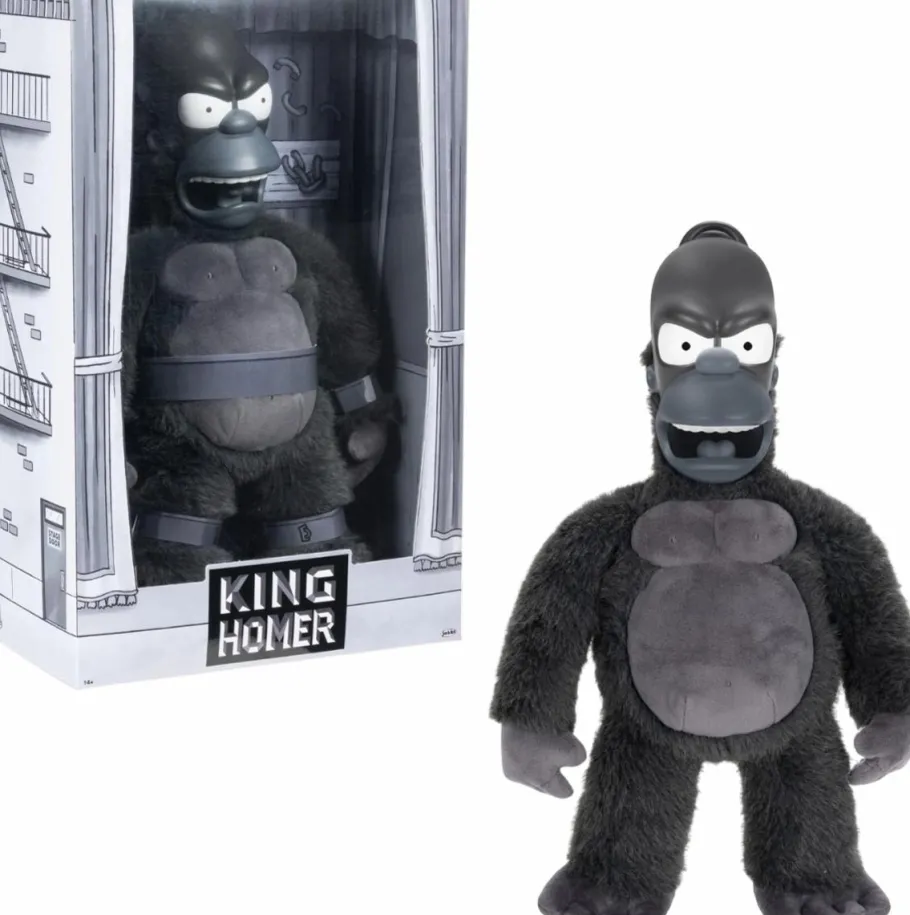 Designer Plush>The Simpsons - King Kong Homer (Treehouse of Horror III) 16" Feature Plush