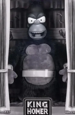 Designer Plush>The Simpsons - King Kong Homer (Treehouse of Horror III) 16" Feature Plush