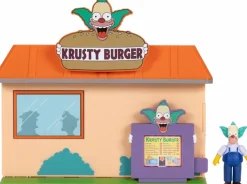 Designer Vinyl>The Simpsons - Krusty with Krusty Burger 2.5" Scale Action Figure Diorama Playset