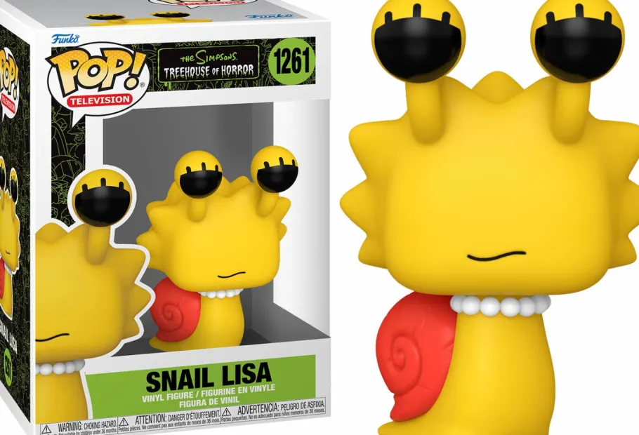 Standard Pop!>The Simpsons - Lisa Simpson as Snail Pop! Vinyl Figure