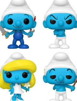 Pop! Bundles>Smurfs The (1981) - Smurf n' Turf Pop! Vinyl Figure Bundle (Set of 4)