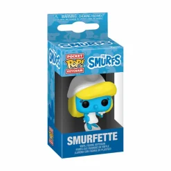 Standard Pop!>Smurfs The (1981) - Smurfette Pocket Pop! Keychain