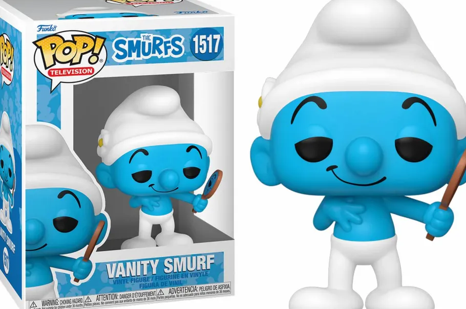 Standard Pop!>Smurfs The (1981) - Vanity Smurf Pop! Vinyl Figure