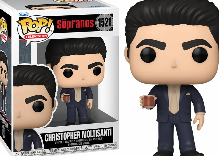 Standard Pop!>The Sopranos - Christopher Moltisanti with Drink Pop! Vinyl Figure
