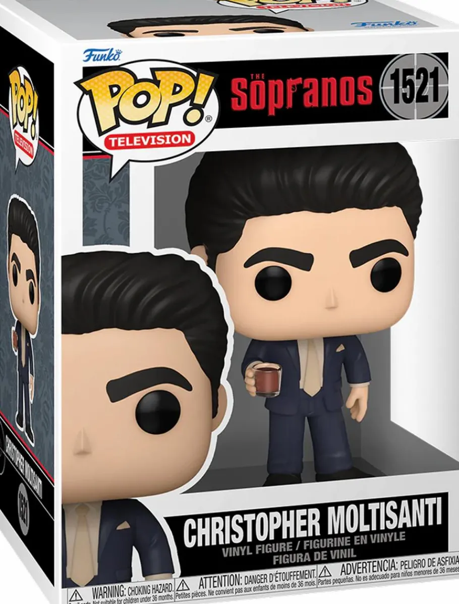 Standard Pop!>The Sopranos - Christopher Moltisanti with Drink Pop! Vinyl Figure