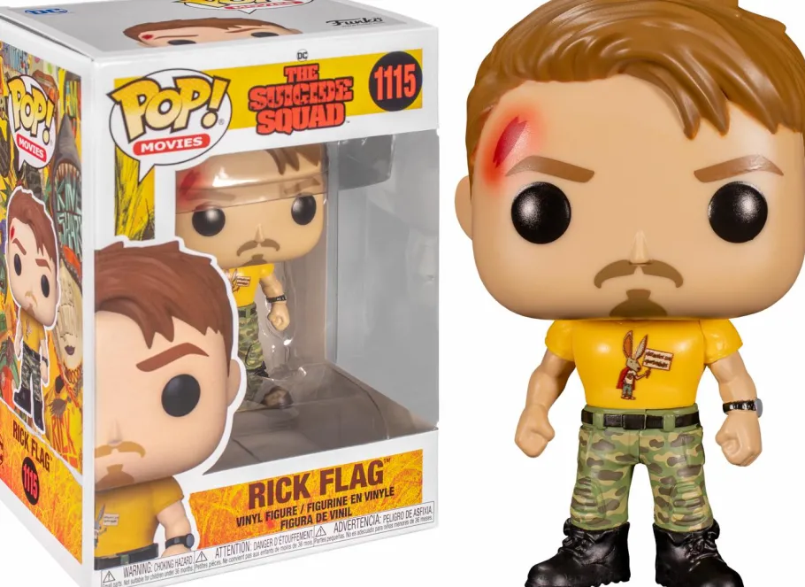 Standard Pop!>Suicide Squad The (2021) - Rick Flag Pop! Vinyl Figure