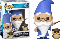 Standard Pop!>The Sword in the Stone - Merlin with Archimedes Pop! Vinyl Figure