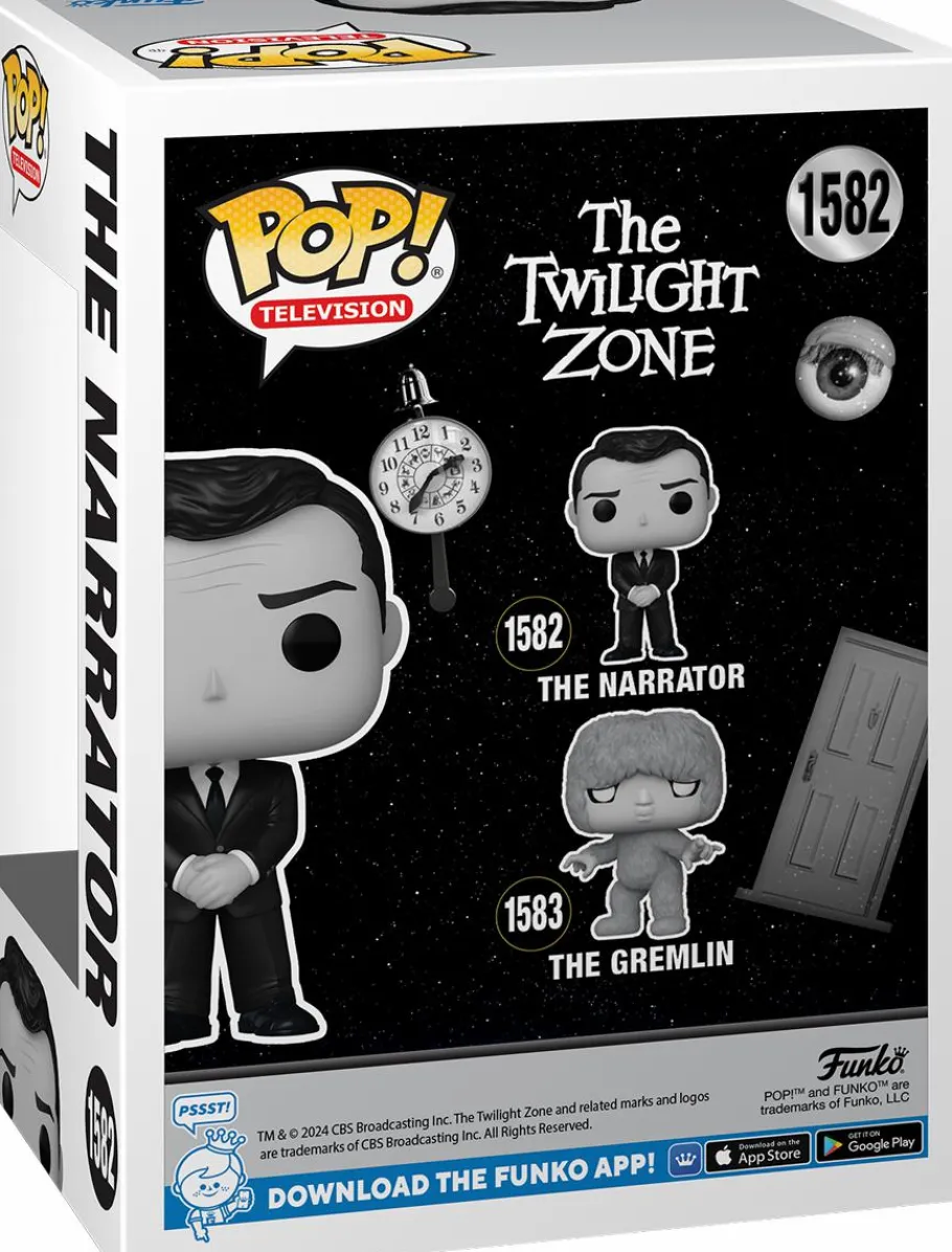 Standard Pop!>The Twilight Zone - The Narrator Pop! Vinyl Figure