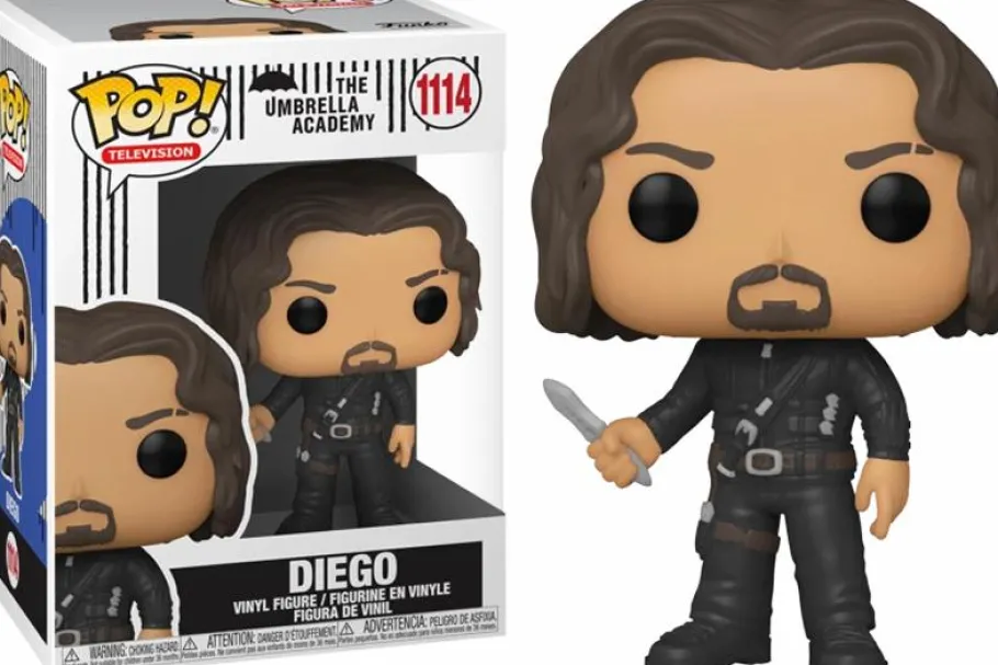 Standard Pop!>The Umbrella Academy - Diego Hargreeves with Knife Pop! Vinyl Figure