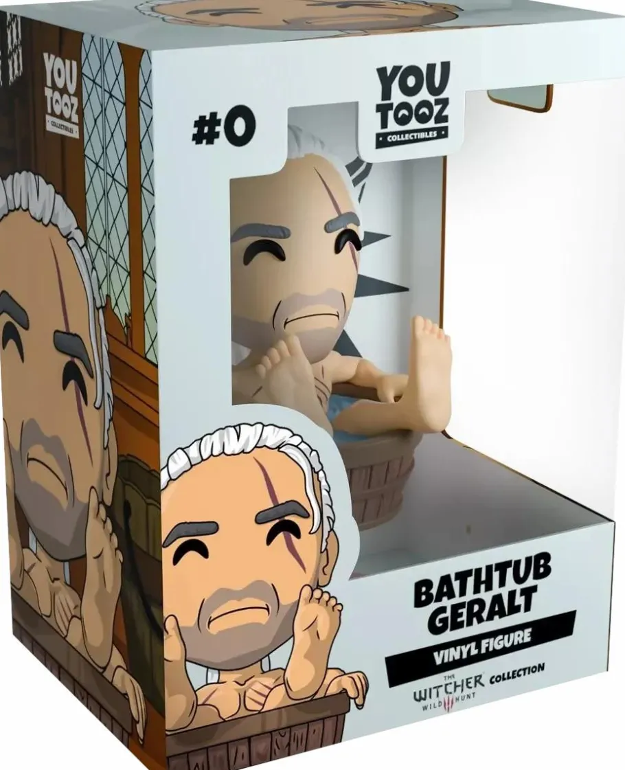 Designer Vinyl>The Witcher (2007) - Bathtub Geralt 3" Vinyl Figure