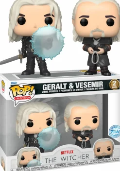 Pop! Bundles>The Witcher (2019) - Geralt & Vesemir Pop! Vinyl Figure 2-Pack