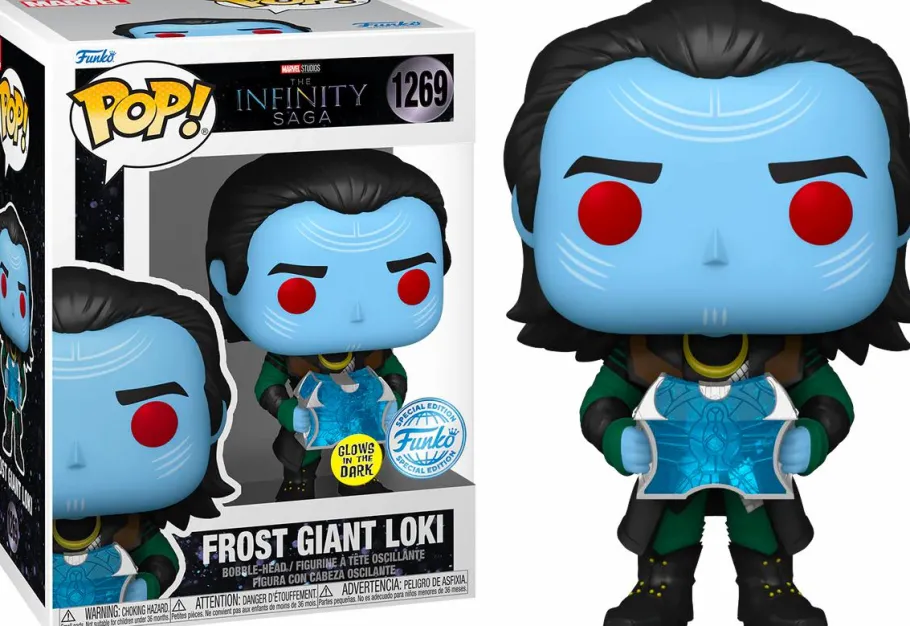 Standard Pop!>Thor (2011) - Frost Giant Loki Infinity Saga Glow-in-the-Dark Pop! Vinyl Figure