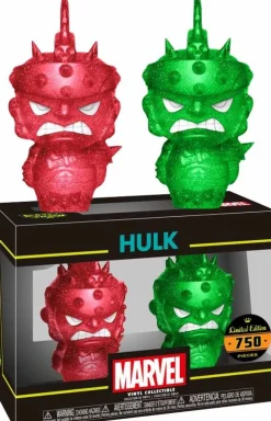 Designer Vinyl>Thor 3: Ragnarok - Gladiator Hulk Red & Green XS Hikari Vinyl Figure 2-Pack