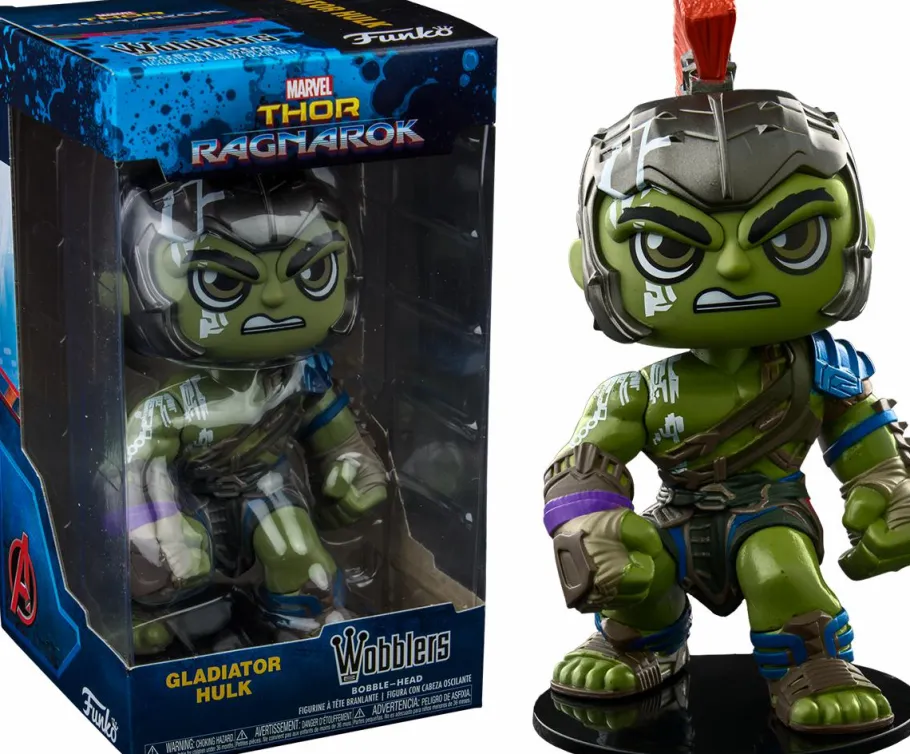Bobble-Heads>Thor 3: Ragnarok - Gladiator Hulk Wacky Wobbler Bobble Head