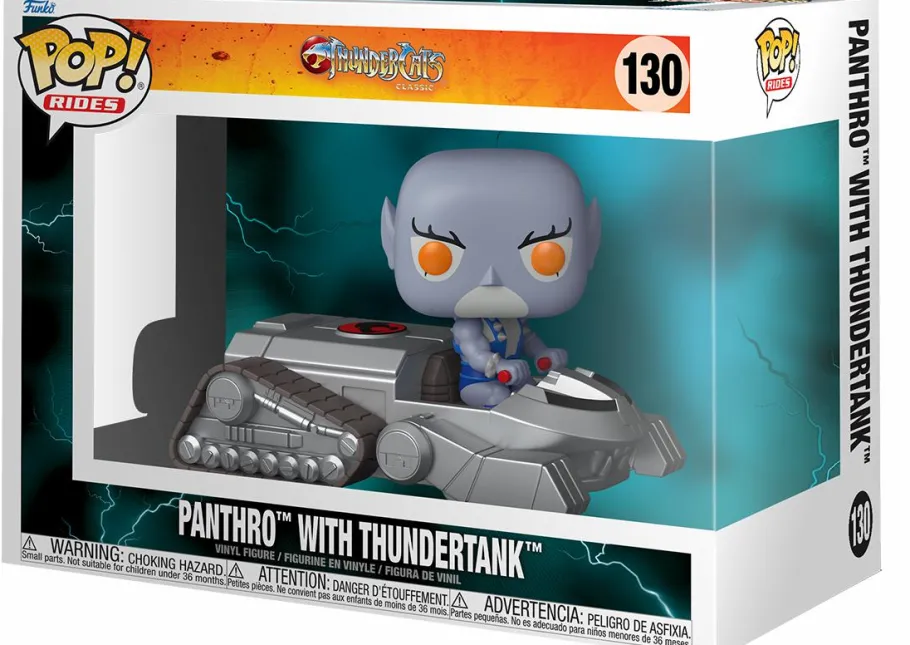 Pop! Rides & Town>Thundercats - Panthro with Thundertank Pop! Rides Vinyl Figure