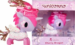 Designer Vinyl>Tokidoki - Cherry Dragon Unicorno Vinyl Figure