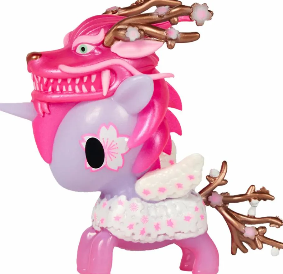 Designer Vinyl>Tokidoki - Cherry Dragon Unicorno Vinyl Figure