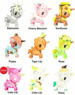 Blind Box>Tokidoki - Flower Power Unicorno Series 2 Blind Box Vinyl Figure (Single Unit)