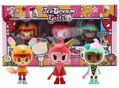 Designer Vinyl>Tokidoki - Ice Cream Girls 3” Vinyl Figure 3-Pack